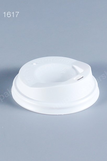 ฝายกดื่มกูร์เม่ท์ PS ขาว ปิดแก้วกระดาษบาง 8 oz