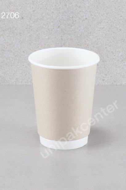 แก้วกระดาษ 12 oz (DW) ปลอก Sugarcane