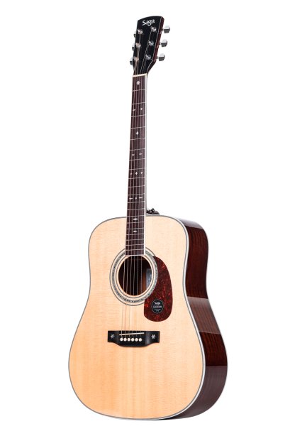 กีตาร์โปร่งไฟฟ้า SAGA A1-D ( Solid Sitka Top )