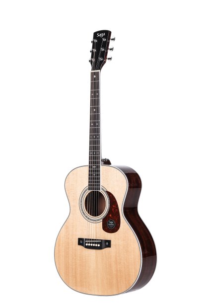 กีตาร์โปร่งไฟฟ้า SAGA  A1-G ( Solid Sitka Top )