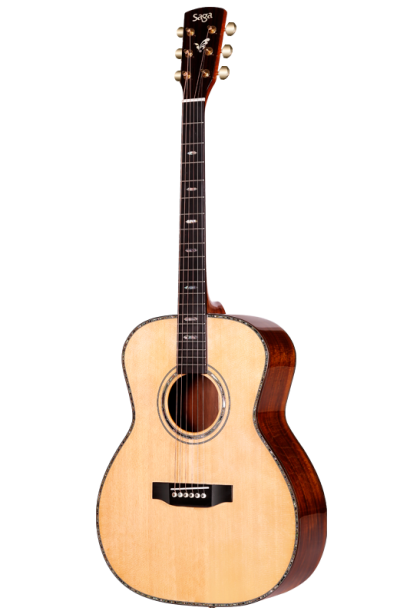 กีตาร์โปร่งไฟฟ้า SAGA OL18 ( Solid Top )