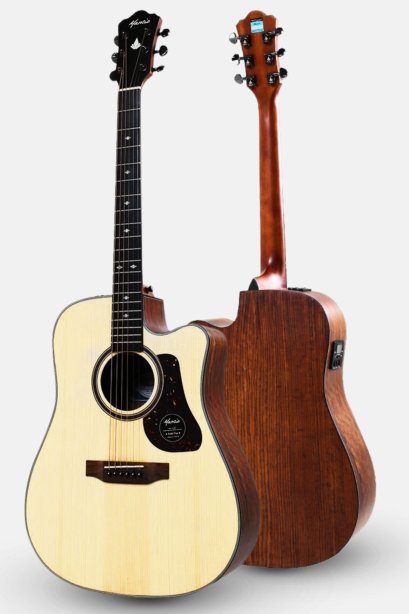 กีต้าร์โปร่งไฟฟ้า Mantic AG370SCE ( Solid Top ) ขนาด 41 นิ้ว