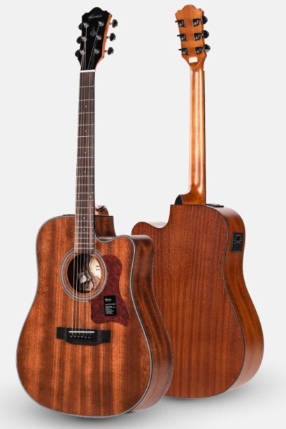 กีต้าร์โปร่งไฟฟ้า Mantic AG380CE