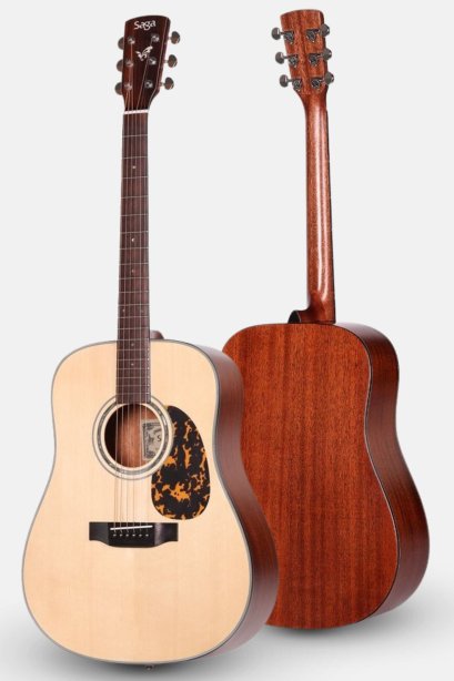 กีต้าร์โปร่ง SAGA D10S ( Solid Top ) ขนาด 41 นิ้ว