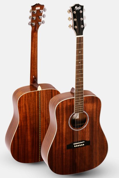 กีต้าร์โปร่ง Mantic J1 ( All Solid Mahogany )