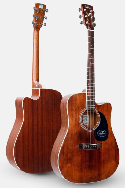 กีต้าร์โปร่ง SAGA รุ่น SF700C R ( Solid Top ) ขนาด 41 นิ้ว