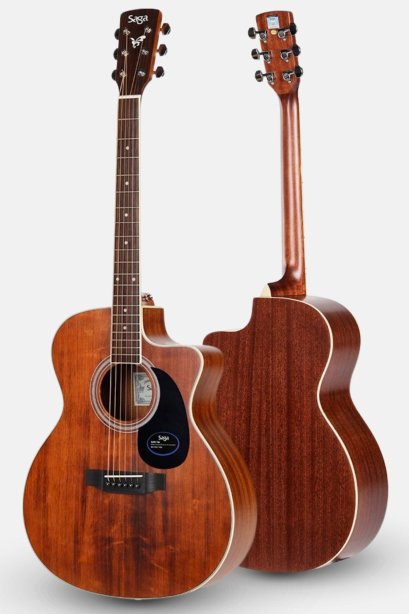 กีต้าร์โปร่ง SAGA รุ่น SF700GC R ( Solid Top ) ขนาด 41 นิ้ว