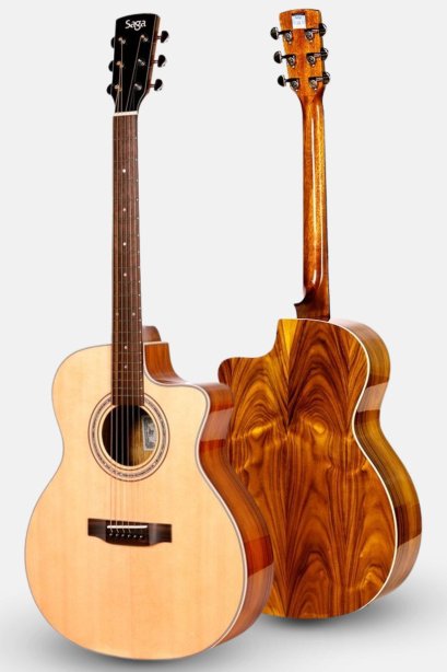 กีตาร์โปร่ง SAGA SF850G ( Solid Top )
