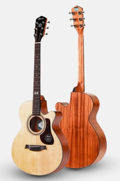 กีต้าร์โปร่ง Mantic GT10AC ( Solid Top )