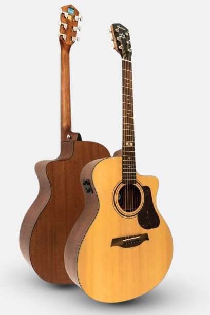 กีต้าร์โปร่งไฟฟ้า Mantic GT10GCE ( Solid Top )