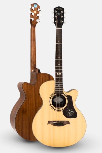 กีต้าร์โปร่งไฟฟ้า Mantic GT10ACE ( Solid Top )