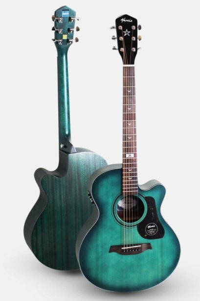 กีต้าร์โปร่งไฟฟ้า Mantic GT10ACE GR ( Solid Top )