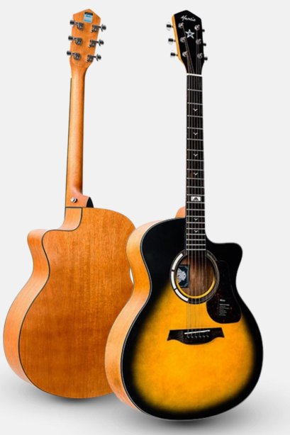 กีต้าร์โปร่ง Mantic GT1GC Sunburst ( ขนาด 41 นิ้ว )