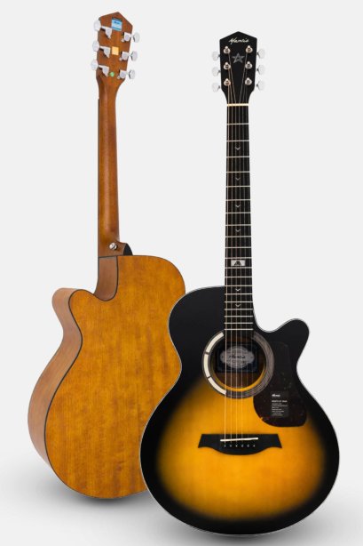 กีต้าร์โปร่ง Mantic GT1AC SB ( ขนาด 40 นิ้ว )(copy)