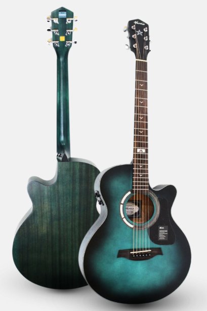 กีต้าร์โปร่งไฟฟ้า Mantic GT1ACE GR ( ขนาด 40 นิ้ว )