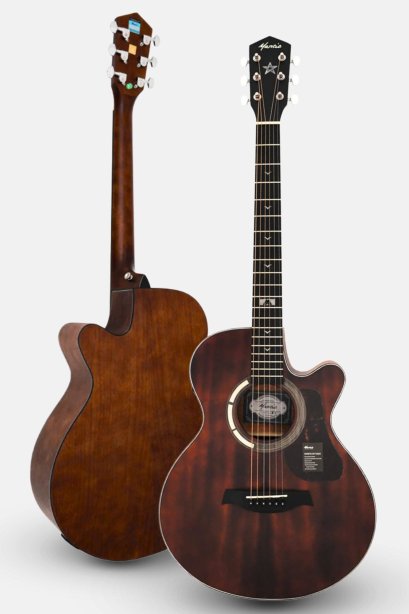 กีต้าร์โปร่งไฟฟ้า Mantic GT1ACE R ( ขนาด 40 นิ้ว )