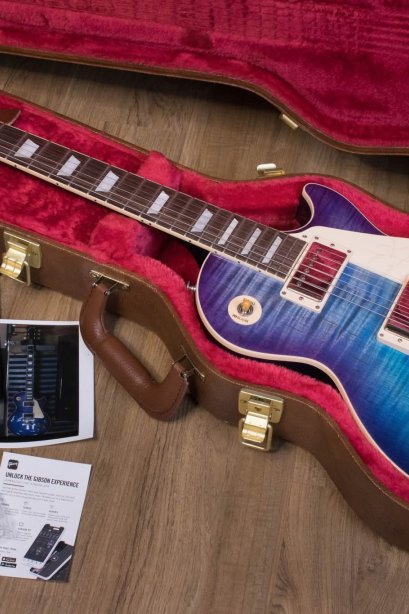 Gibson Les Paul Standard 50s Figured Top blueberry burst 2023