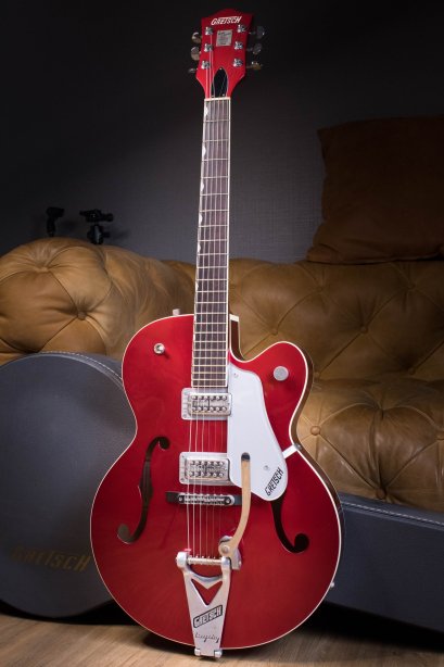 Gretsch G6120 Brian Setzer Hot Rod Candy Apple Red
