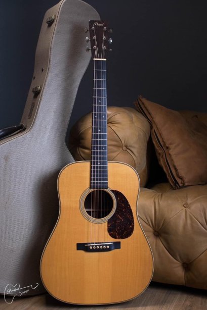 Merrill C-28 (Premium Adirondack Red Spruce/ Old Growth Honduran Rosewood)