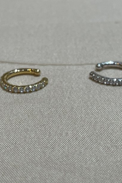 Ear CUff เพชรแถวเดียว