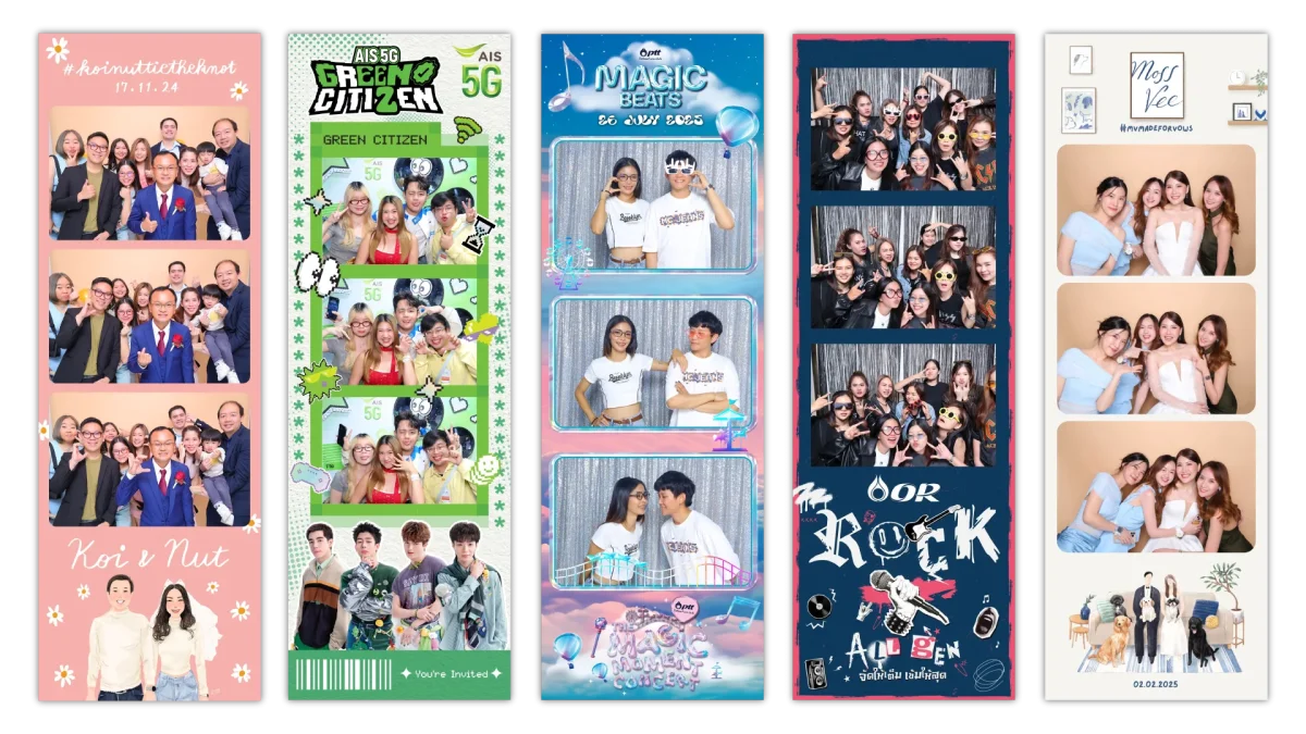 Photobooth งานแต่ง Rabbit Photobooth กรุงเทพ