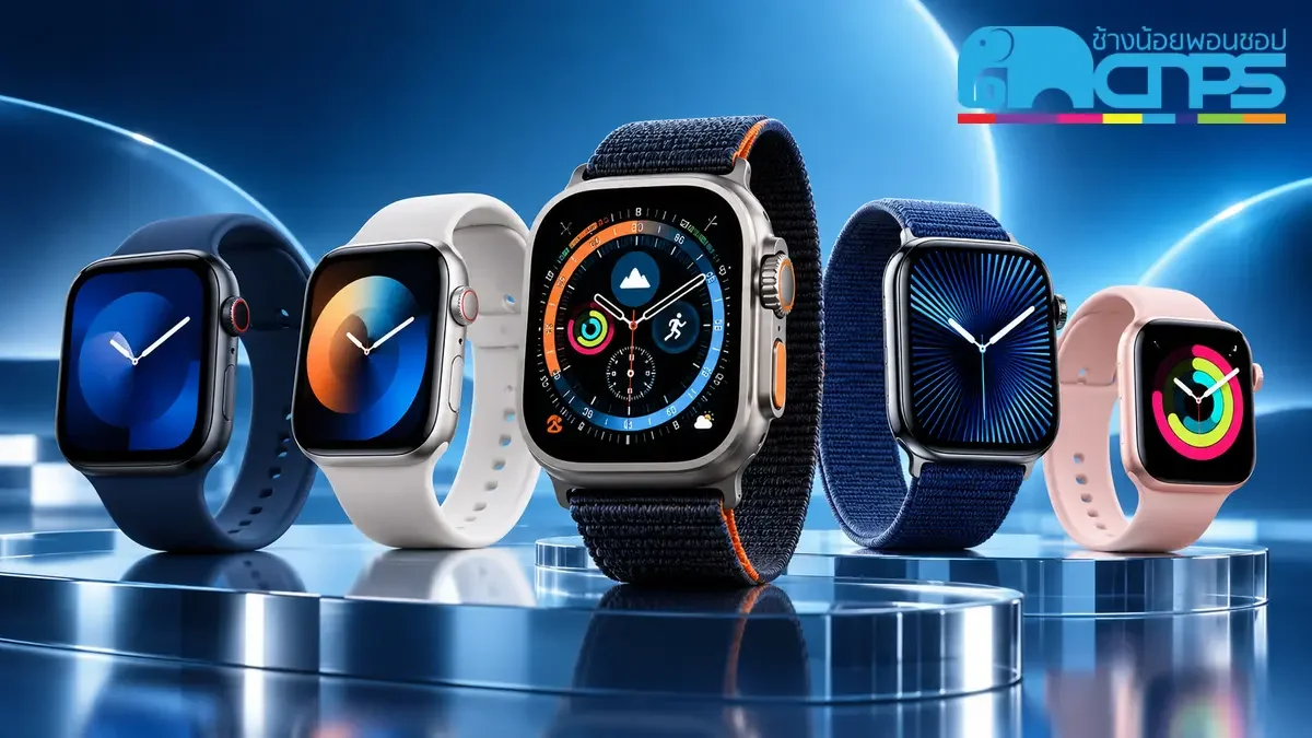รับจำนำ ขายฝาก รับซื้อ Apple Watch Series, SE และ Ultra