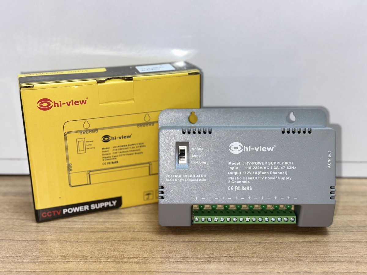HVPOWER SUPPLY 8CH hiviewproduct