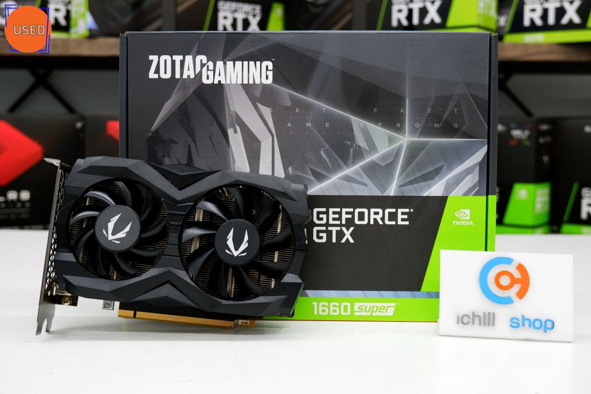 การ์ดจอ (VGA) ZOTAC GTX 1660 SUPER 6GB 2F GAMING P11727