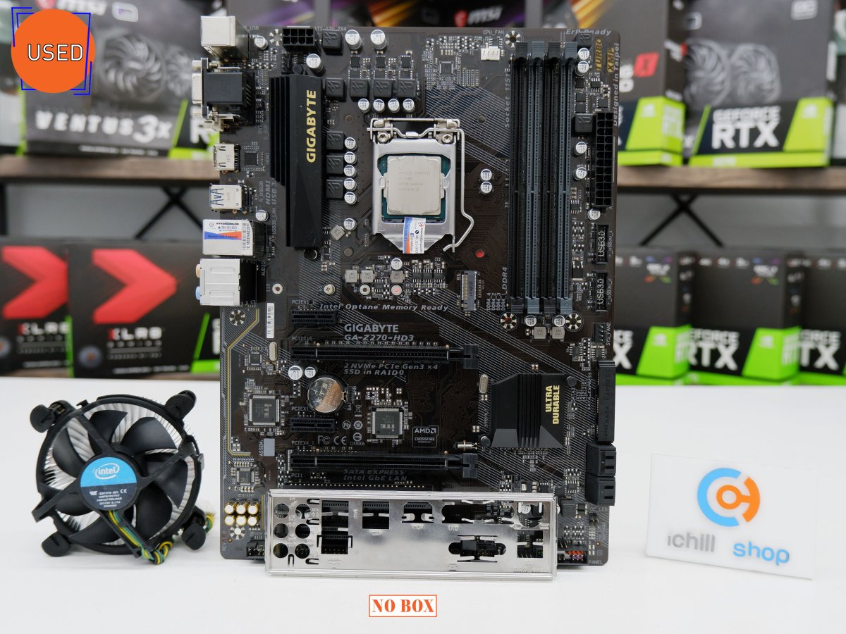 ชุดซีพียูพร้อมเมนบอร์ด CPU: INTEL CORE I7-7700 3.6GHz + MB
