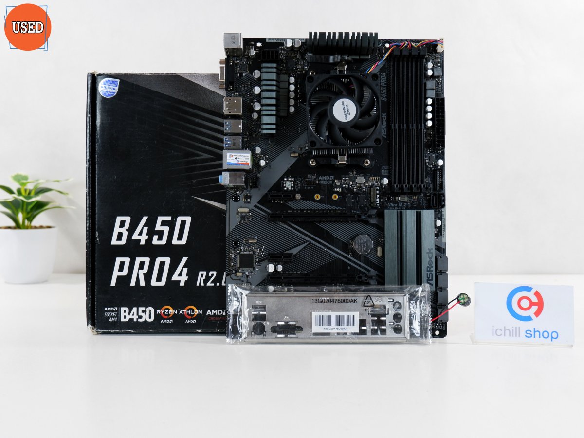 ASRock B450 Pro4+Athlon 3000G+DDR4 16GB B450 ASRock AMD SATA3