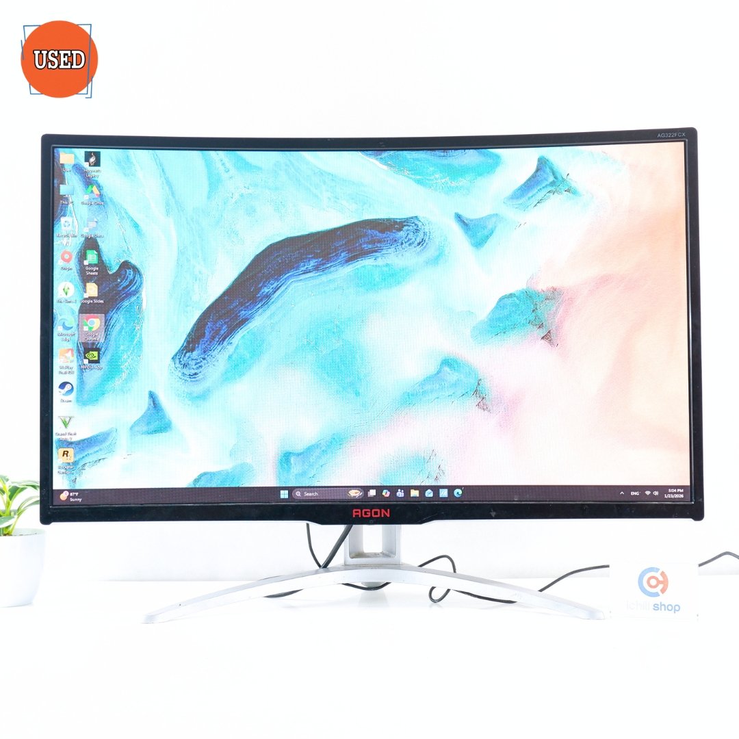 MONITOR (จอมอนิเตอร์) AOC AG322FCX 31.5 INCH FHD VA 144Hz CURVE P17012