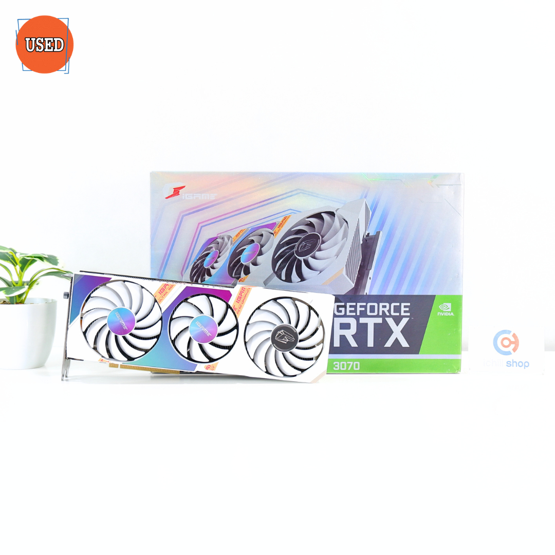 การ์ดจอ (VGA) COLORFUL IGAME RTX3070 8GB 3F ULTRA W OC P16564