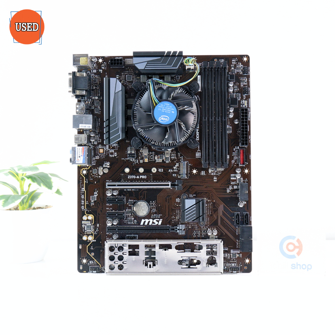 ชุดซีพียูพร้อมเมนบอร์ด CPU: INTEL CORE I5-8400 + MB: MSI