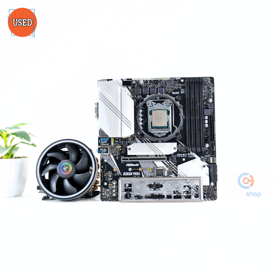 CPU POWER MOD G9540FSL INTEL COREI5 9400F 2.9 BOARD PRIME B365M, MEMORIA 4GB DDR4, SOLIDO 240GB TARGETA DE VIDEO ASUS NVIDIA GEFORCE GT 710 2GB