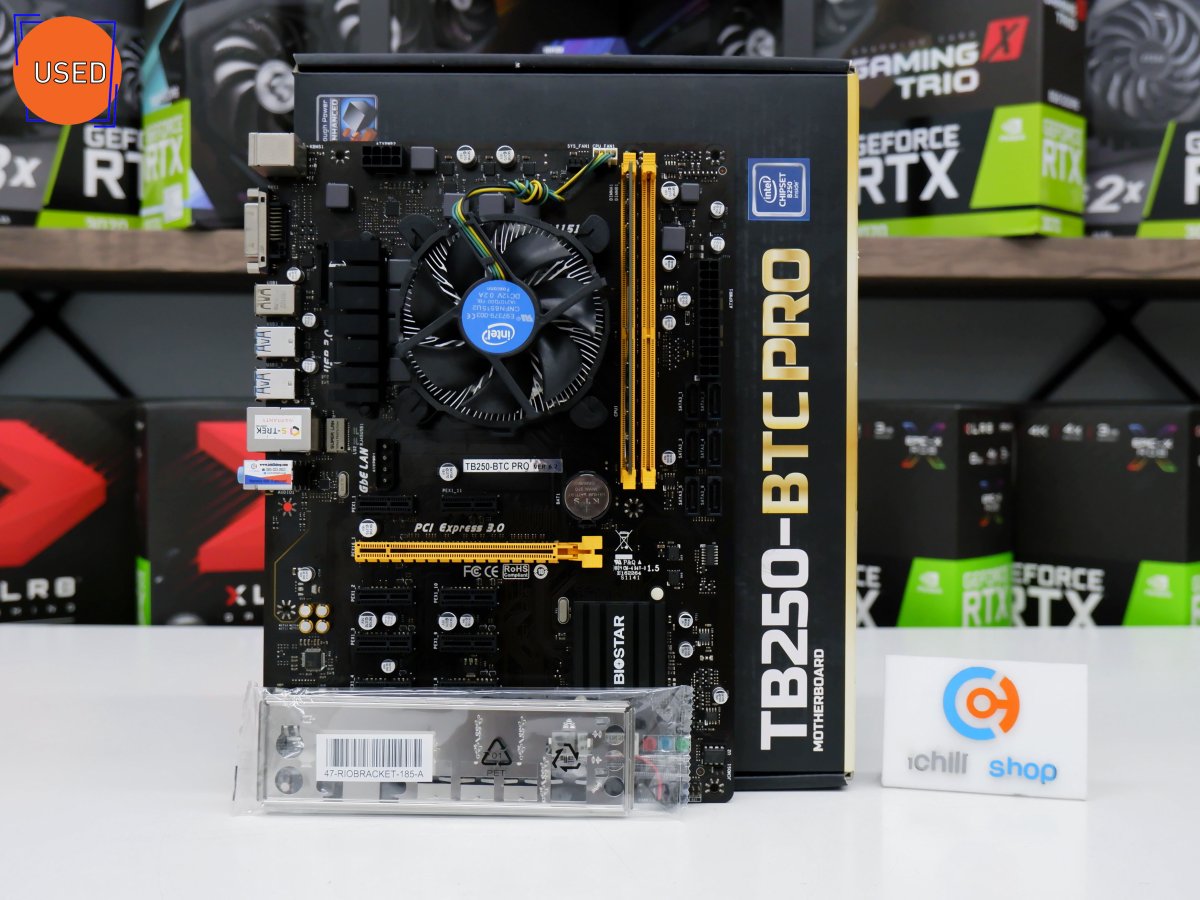 BIOSTAR TB250-BTC PRO 4Gメモリ Win10 セット Amazon.com: Biostar Motherboard TB250-BTC PRO Core i7/i5/i3
