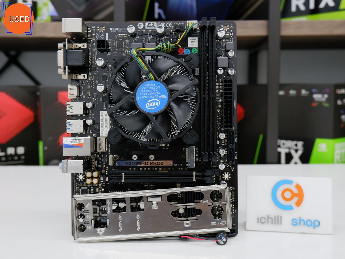 ชุดซีพียูพร้อมเมนบอร์ด CPU INTEL CORE I5-9400F MB BIOSTAR