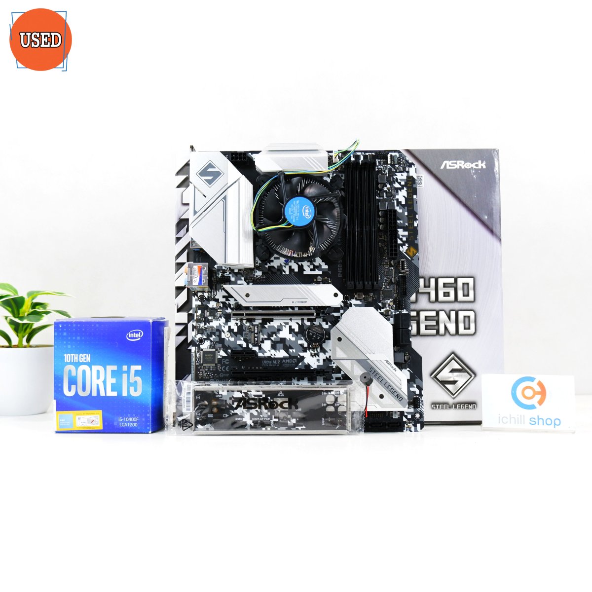 Jual Paket Intel Gen10 Core i5 10400F MB Asrock Steel Legend