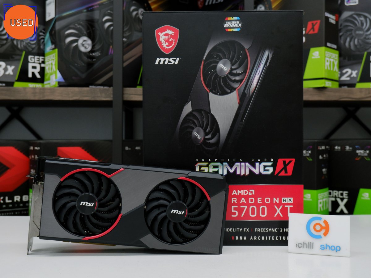 การ์ดจอ (VGA) MSI RX5700XT 8GB 2F GAMING X P12661 - ichillshop