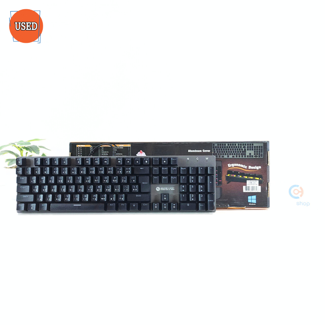 KEYBOARD (คีย์บอร์ด) NEOLUTION E-SPORT AVATAR (RED SWITCH) (RAINBOW LED ...