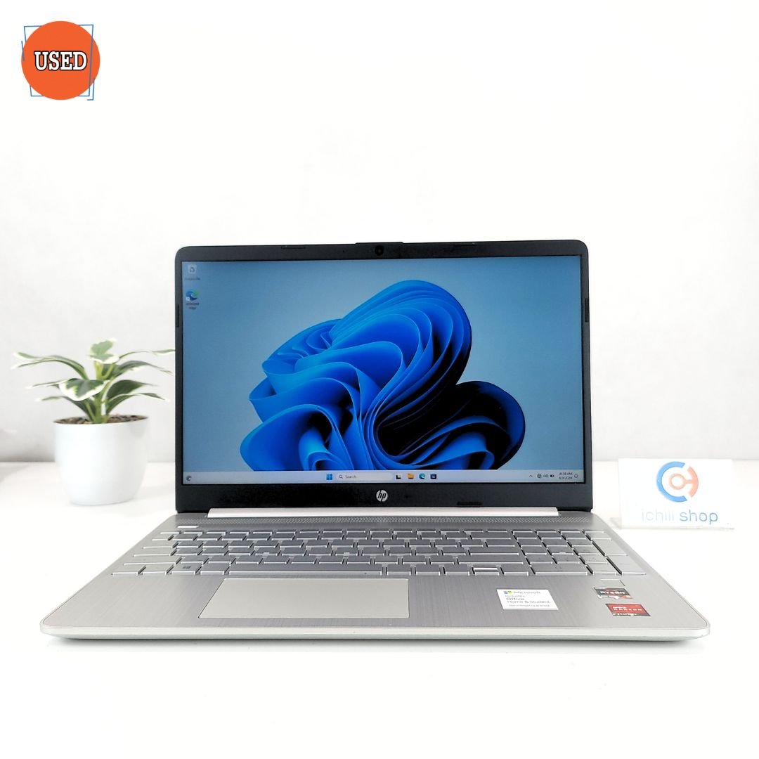 NOTEBOOK (โน๊ตบุ๊ค) HP 15S-EQ1124AU จอ 15.6 นิ้ว / CPU AMD RYZEN 5
