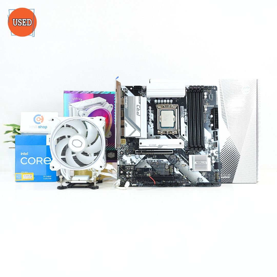 ชุดซีพียูพร้อมเมนบอร์ด CPU : INTEL CORE I5-13400F 4.60GHz + MB