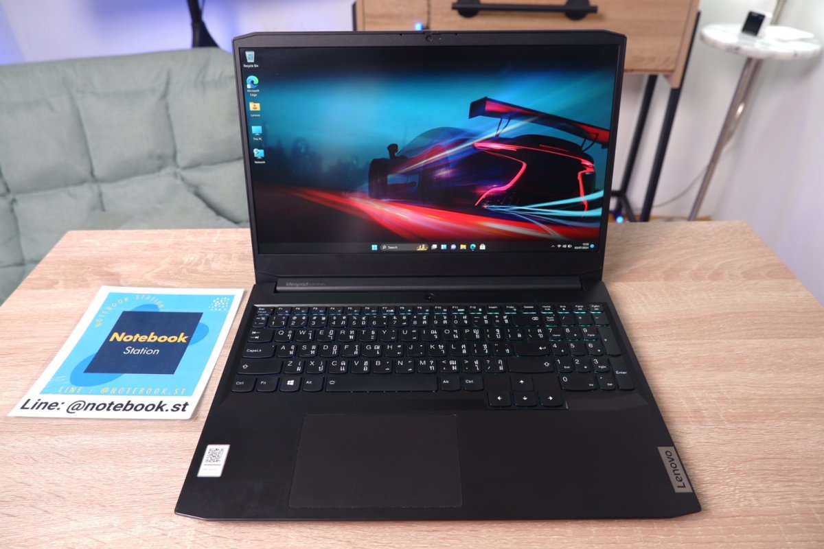Lenovo IdeaPad Gaming3 Ryzen7-5800H Ram16 RTX3060 SSD512GB จอ15.6