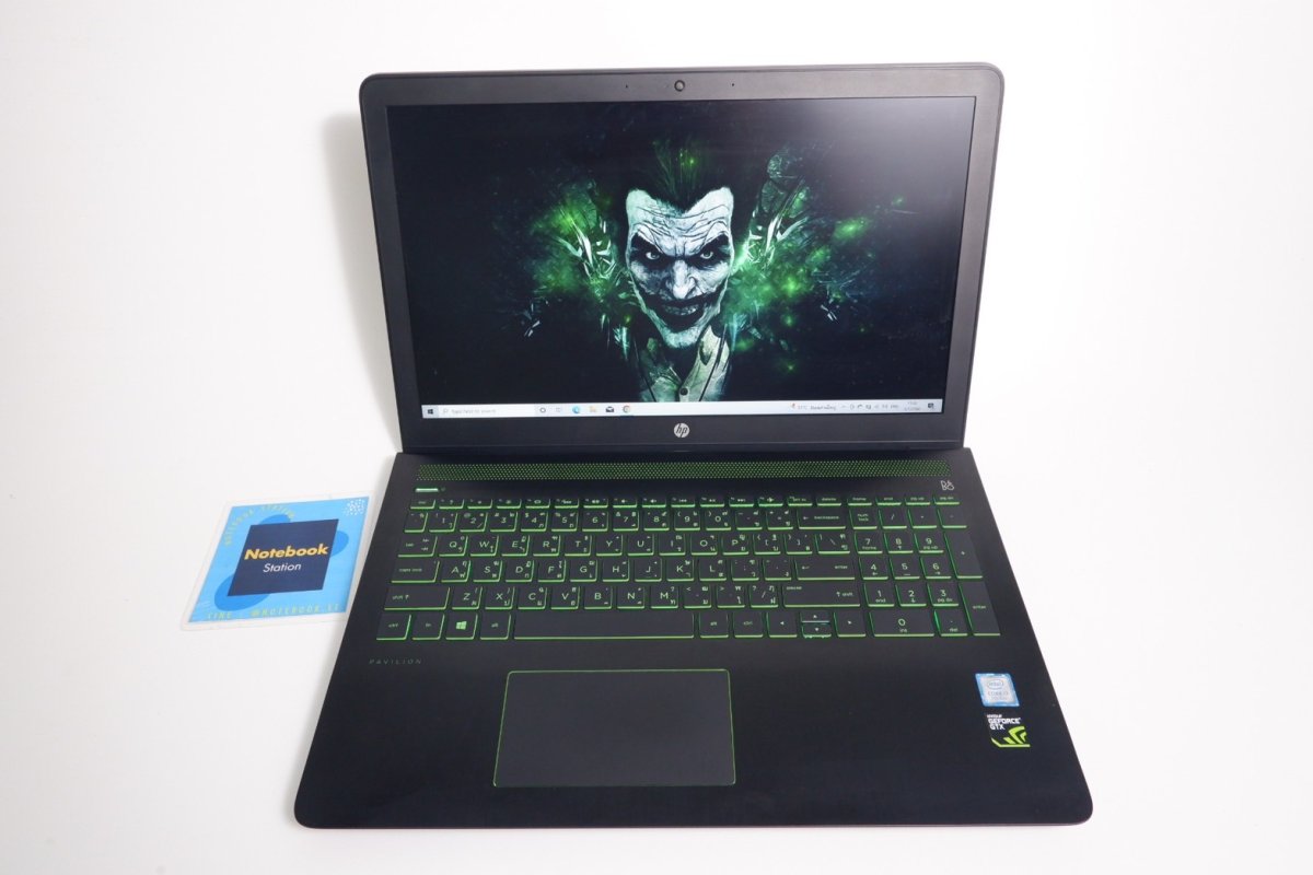 Hp Pavlion Gaming i7-7700HQ ram4 Gtx1050 ssd240 เครื่องพร้อมใช้งาน 