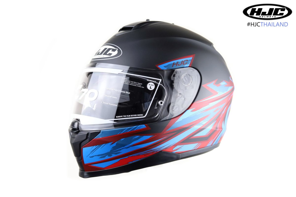 HJC C70 Nian MC21SF Motorrad-Integralhelm – Mit Pinlock-Vorbereitung, Integrierter Sonnenblende & Belüftung – ECE 22.05, Größe XL