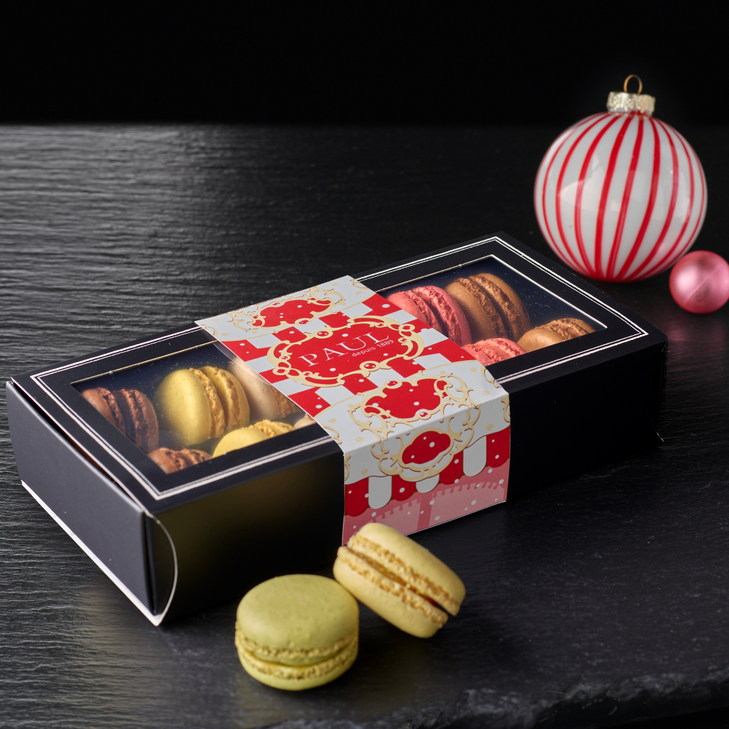 macaron Macarons rinkinys SU VELYKŲ kortele, 10 vnt. – ALKAVÀ