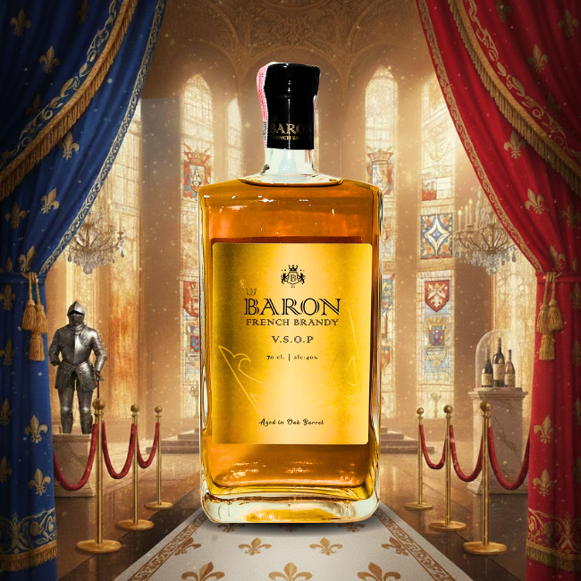 Baron Brandy 700ml | บรั่นดีพรีเมียม รสนุ่มลึก หรูหรา