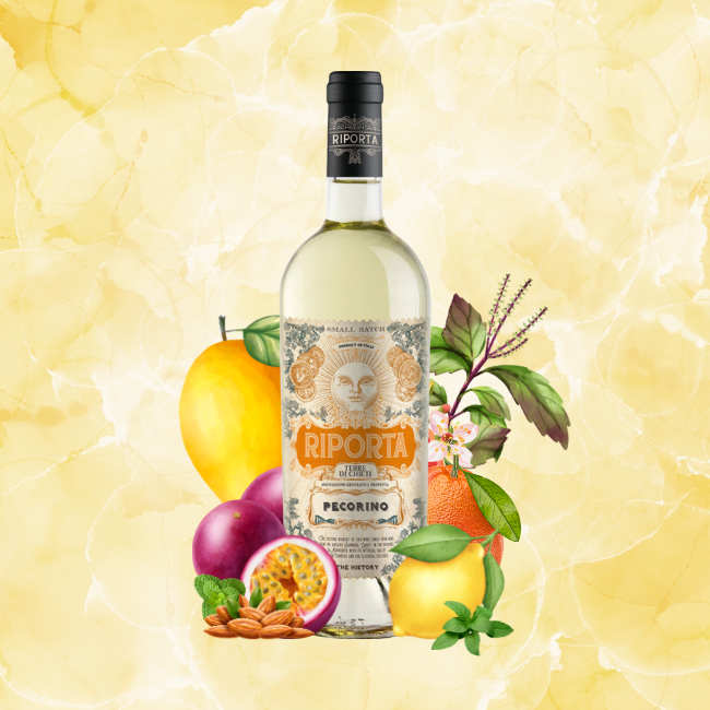 Iki Riporta Riporta Pecorino 750ml – ไวน์ขาวอิตาลี สดชื่น ละมุน