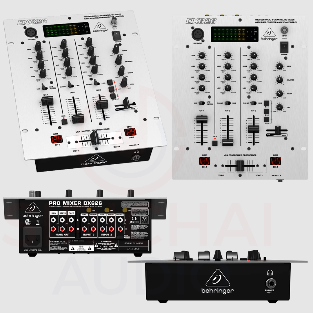 BEHRINGER dx626 ミキサー BEHRINGER(ベリンガー)/DJミキサー/DX626 PRO MIXER -DJ機材