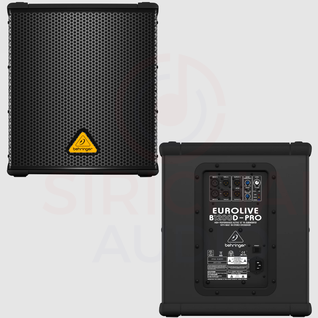 Behringer B1200d Pro . Caixa De Som . Loja . Nf + Garantia
