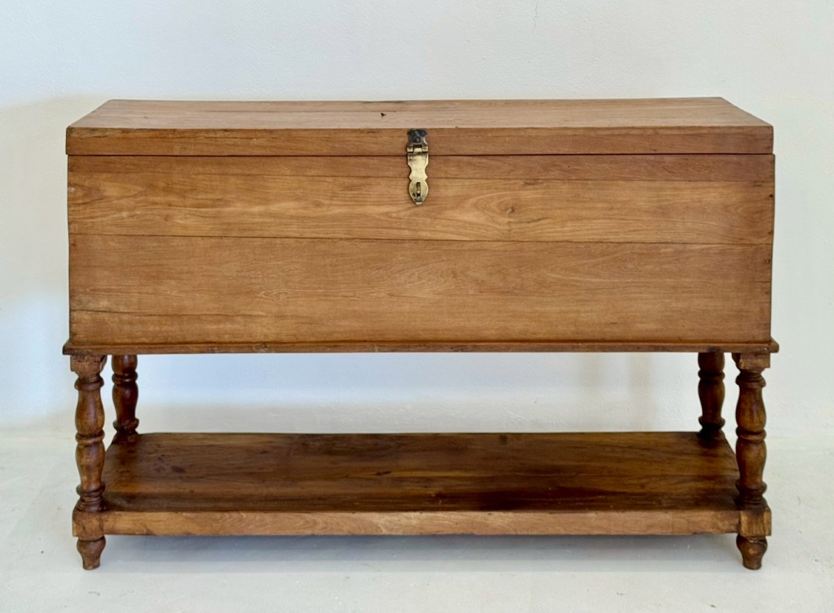Antique Wooden Console Box